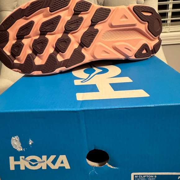 HOKA Clifton 9 Men’s Walking/Running Shoe Various Sizes 1127895/RERT NEW IN BOX - Picture 6 of 9